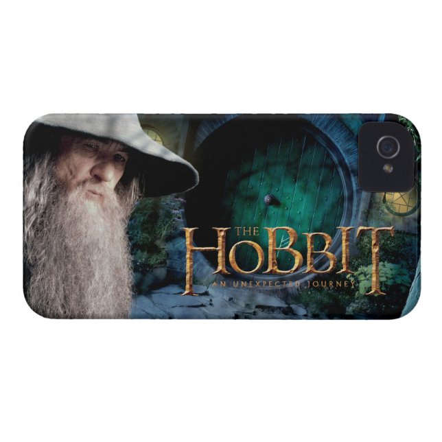 Gandalf at BILBO BAGGIN™'s House Case-Mate iPhone Case (Back Horizontal)