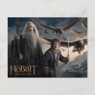 Gandalf, BILBO BAGGINS™, & The Great Eagles Postcard
