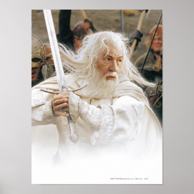 GANDALF™ Fight with Sword Poster (Front)