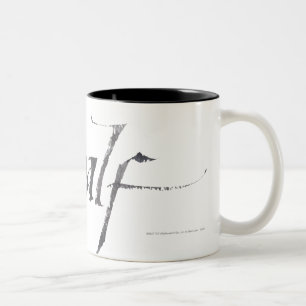 Gandalf Name Textured Two-Tone Coffee Mug