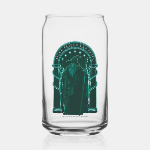GANDALF™ "Speak Friend And Enter" Doors of Durin Can Glass