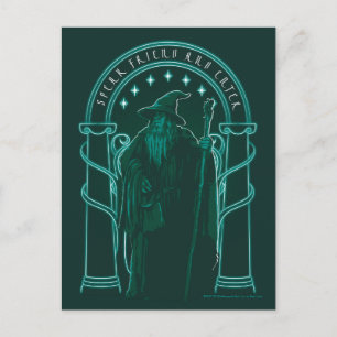 GANDALF™ "Speak Friend And Enter" Doors of Durin Postcard