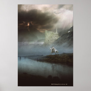 GANDALF™ Takes Hobbits to Guarded City Poster