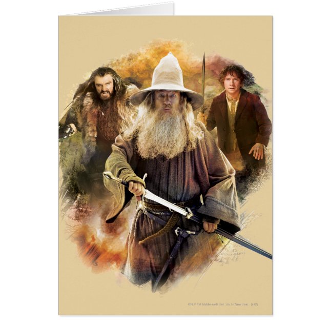 Gandalf, THORIN OAKENSHIELD™, & BILBO BAGGINS™ (Front)