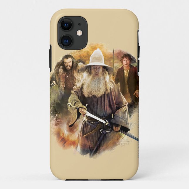 Gandalf, THORIN OAKENSHIELD™, & BILBO BAGGINS™ Case-Mate iPhone Case (Back)