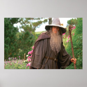 GANDALF™ with Hat Poster