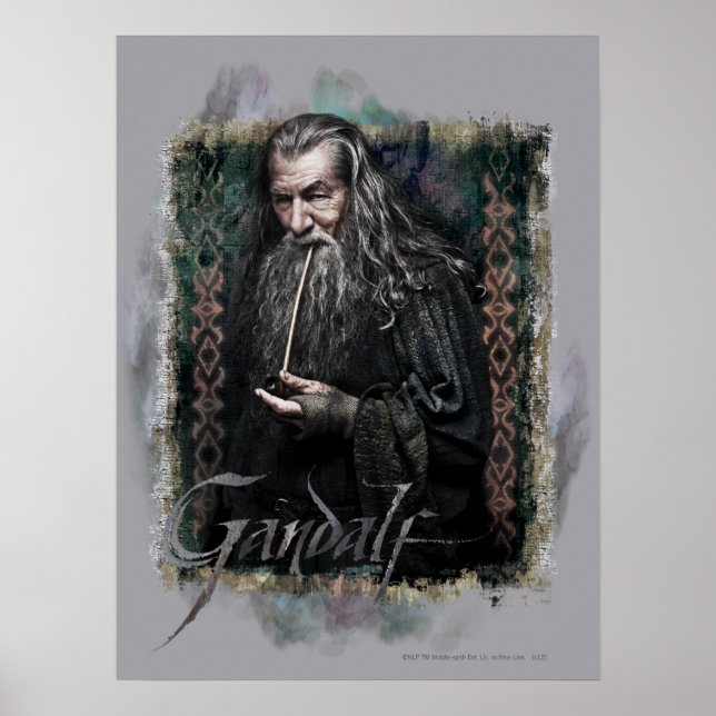 Gandalf With name Poster (Front)