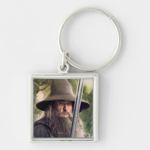 Gandalf With Staff And Sword Key Ring