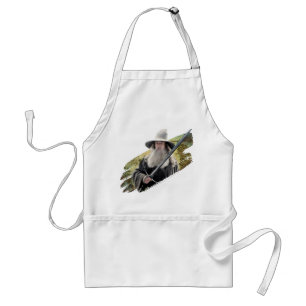 Gandalf With Sword Green Standard Apron