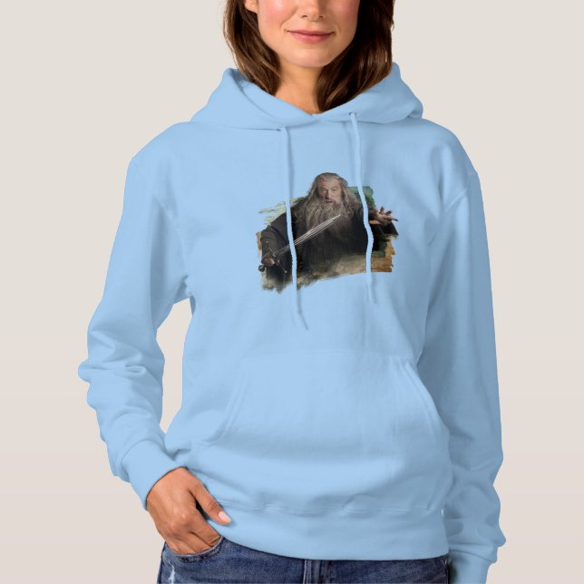 Gandalf With Sword Hoodie (Front)