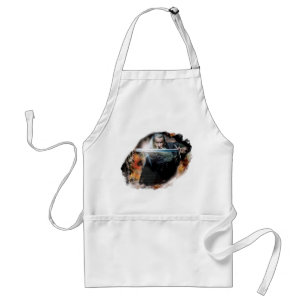 Gandalf With Sword In Battle Standard Apron