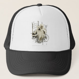 GANDALF™ with Sword Vector Collage Trucker Hat