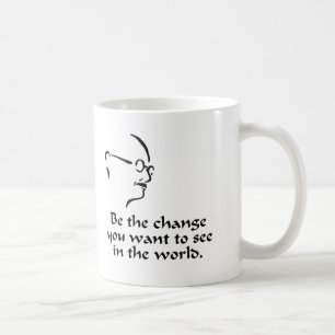 Gandhi - Change Coffee Mug