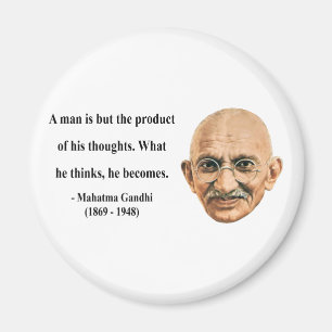 Gandhi Quote 8b Magnet