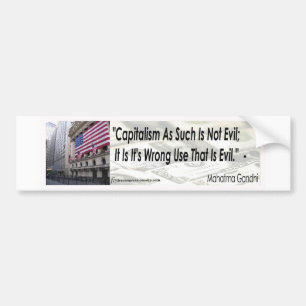Gandhi Quote Bumper Sticker