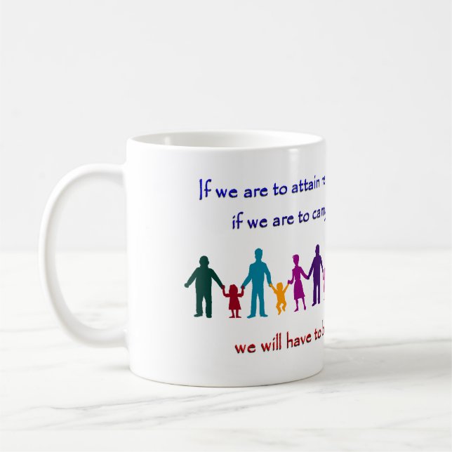Gandhi Quote Mug (Left)