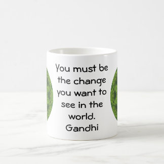 Gandhi Wisdom Quotation Saying Coffee Mug