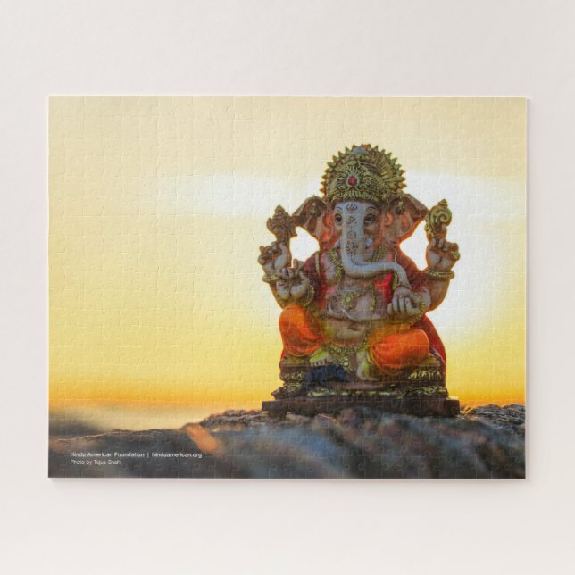 Ganesh: Breaker of Obstacles 16x20 jigsaw puzzle (Horizontal)