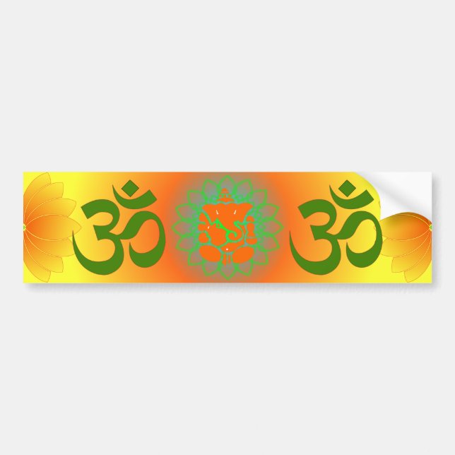 Ganesh bumper sticker (Front)