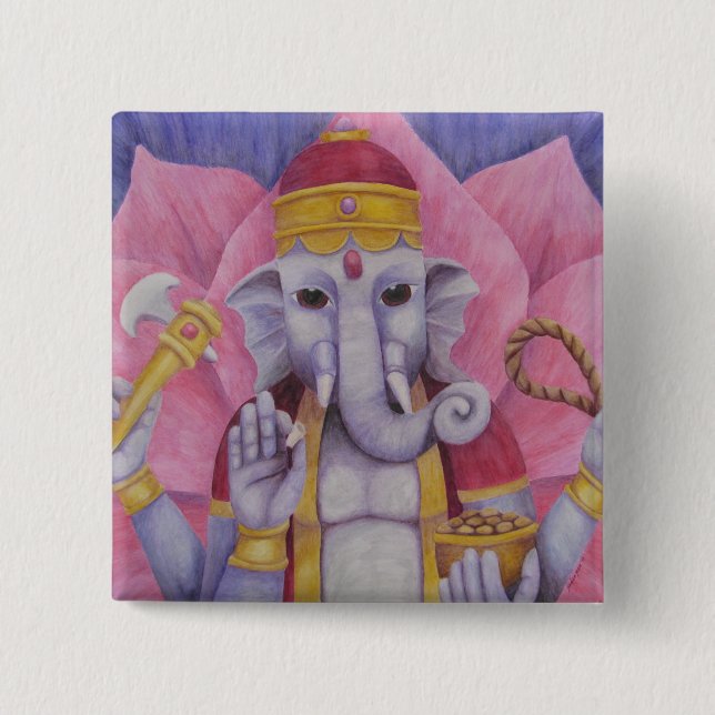 Ganesh Button (Front)