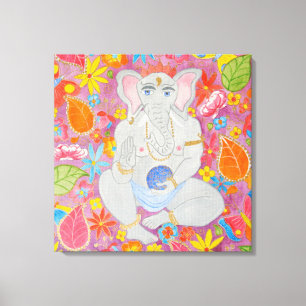 Ganesh Canvas Poster Print
