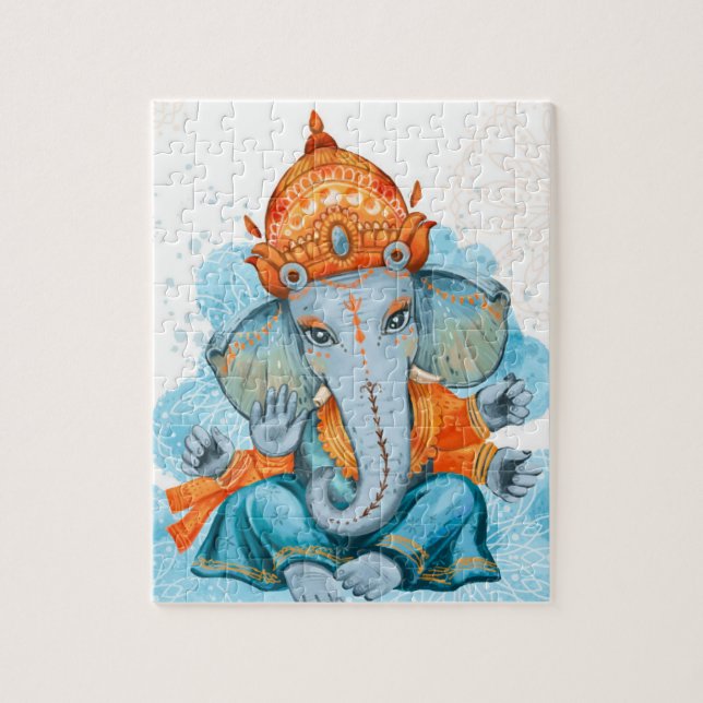 Ganesh Chaturthi Jigsaw Puzzle (Vertical)