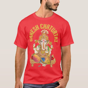 Ganesh ChaturthiHinduism Elephant God T-Shirt