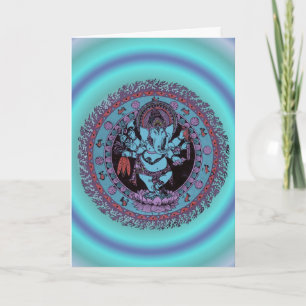 Ganesh Dancer Card