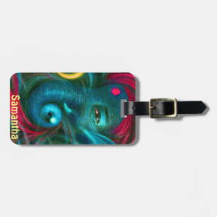 ganesh god india hindus luggage tag