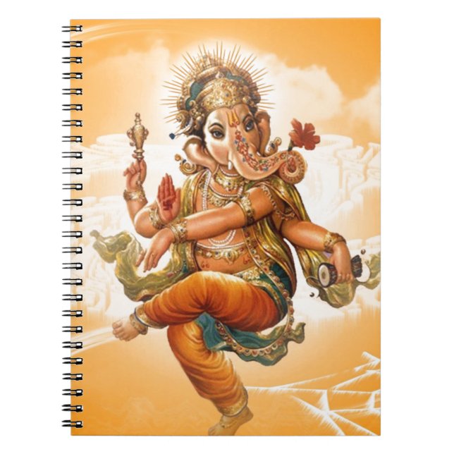 GANESH HINDU GOD NOTEBOOK (Front)