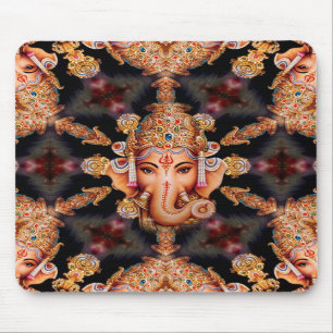 Ganesh Mandala Mouse Pad
