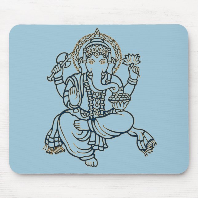 "Ganesh" Mouse Pad (Front)
