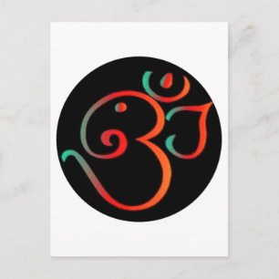 Ganesh Om Postcard