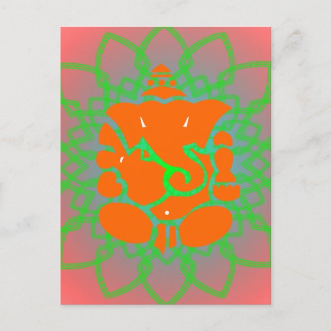 Ganesh postcard (Front)