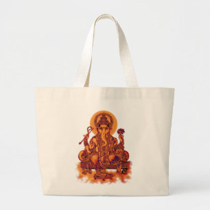 Ganesh - Remover of Obstacles Large Tote Bag