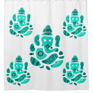 Ganesh Shower Curtain