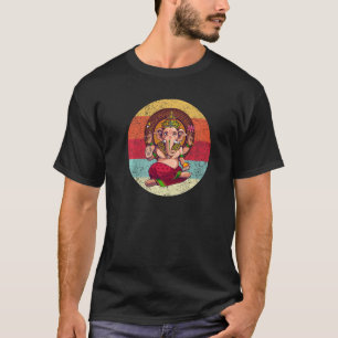 Ganesh Symbol Yoga Hindu God Men Women Meditation T-Shirt