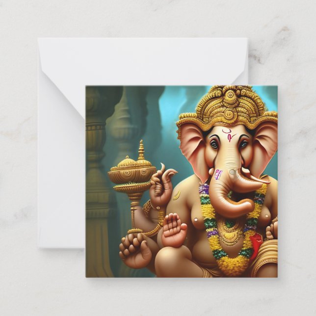 Ganesh Takes a Selfie Card (Front)