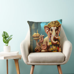Ganesh Takes a Selfie Cushion