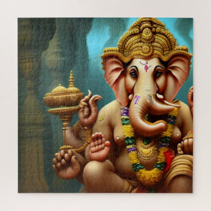 Ganesh Takes a Selfie Jigsaw Puzzle