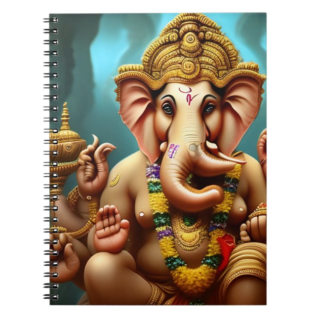 Ganesh Takes a Selfie Notebook (Front)