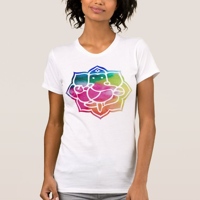 Ganesh Watercolor Tshirt (Front)