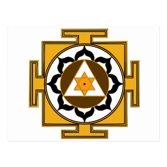 Ganesh Yantra Postcard