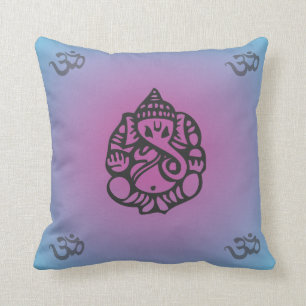 Ganesh Yoga Pillow blue/purple