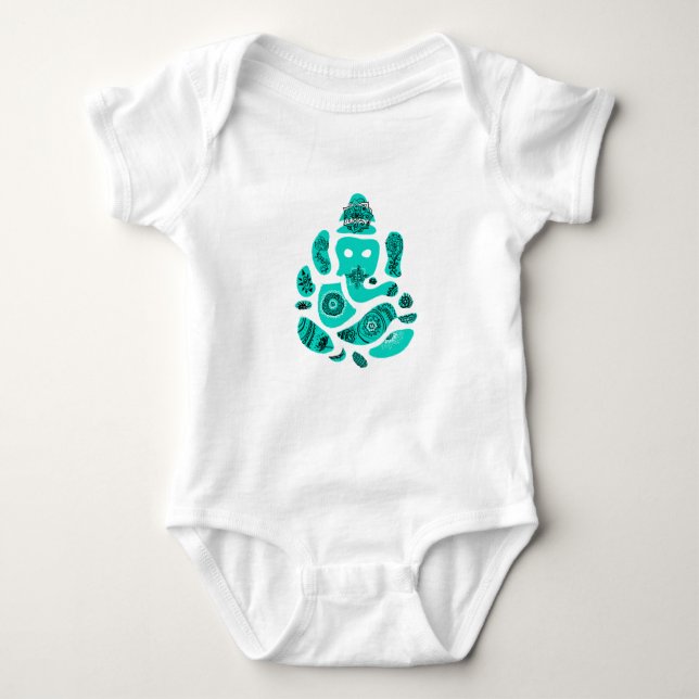 Ganesha Baby Jersey Bodysuit (Front)