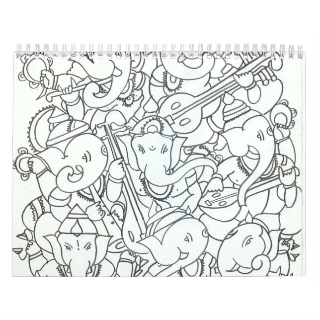 Ganesha Calendar 2014 (Cover)