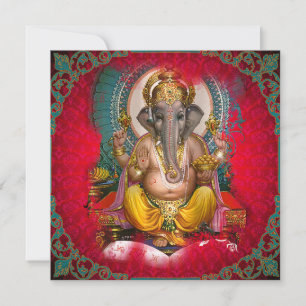 GANESHA - Card, Greeting, Invite