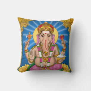 Ganesha Clock Cushion