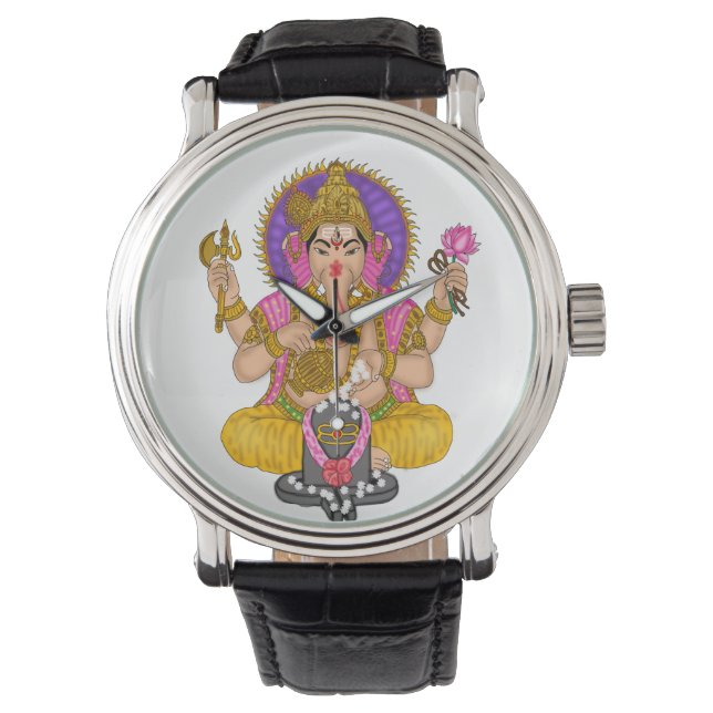 Ganesha Clock Watch (Front)
