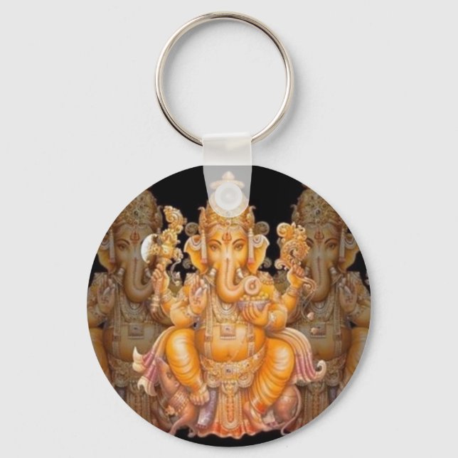 Ganesha - Destruidor de Obstáculos Key Ring (Front)
